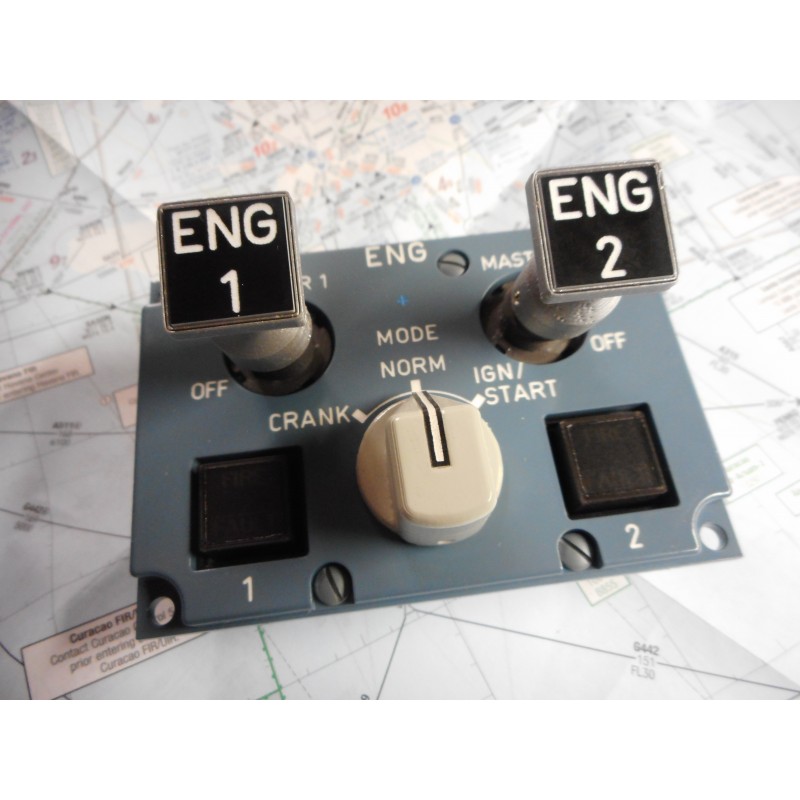 Simulator /homecockpit start panel a320 Homecockpits.fr