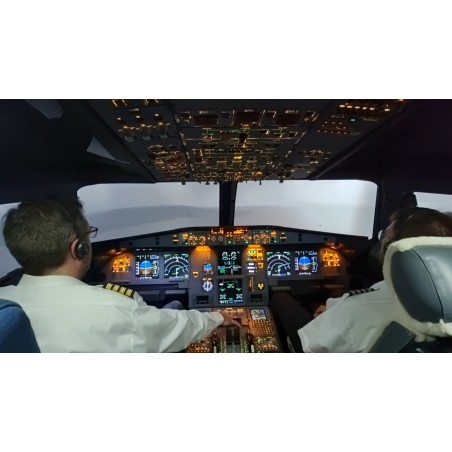 A320 Cockpit trainer full base fixe