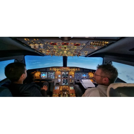 Vol decouverte en simulateur A320.
