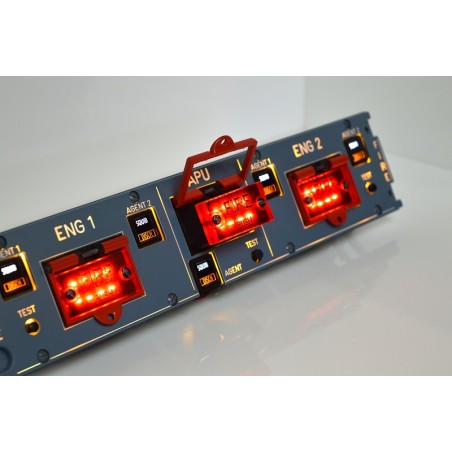 Panel FIRE A320 Plug'n'Play-Homecockpits.fr-Simulateurs de vol