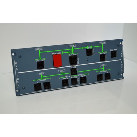 overhead A320-Homecockpits.fr-Plug'n'Play modules