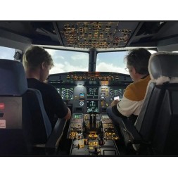 Vol standard en simulateur de vol A320.